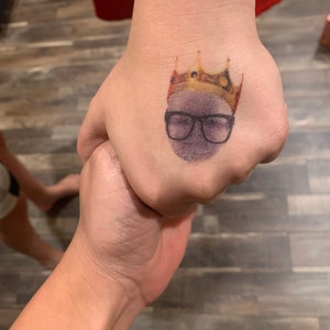 Biggie Birthday Temporary Tattoos - Etsy